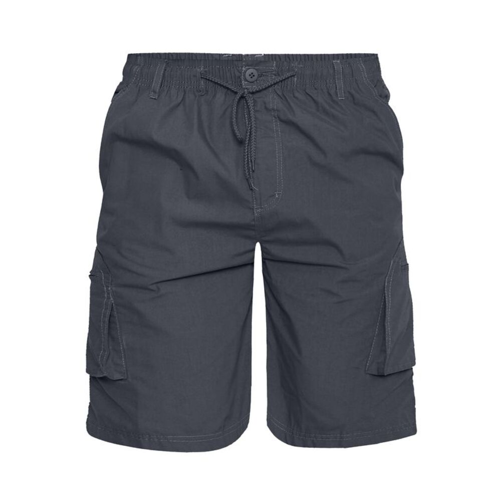 Duke Mens D555 Nick Kingsize Cargo Shorts / Gray